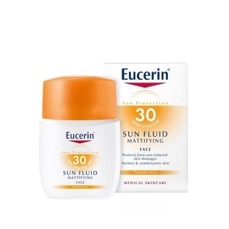 EUCERIN SUN FLUID MATIFICANTE SPF 30 50ML