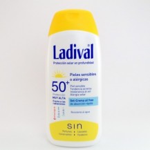 LADIVAL GEL-CREMA OIL FREE SPF 50+ 200ML.