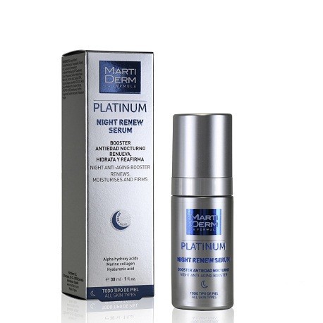 MARTIDERM PLATINUM NIGHT RENEW SERUM 30ML