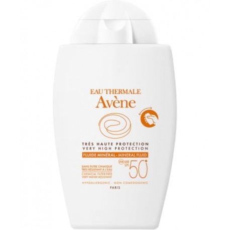 AVENE SOLAR CREMA MINERAL SPF-50+ 50ML.
