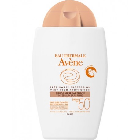 AVENE SOLAR CREMA MINERAL SPF-50+ 50ML.