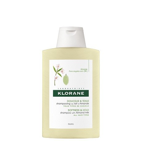 KLORANE CHAMPU LECHE DE ALMENDRA 200ML.