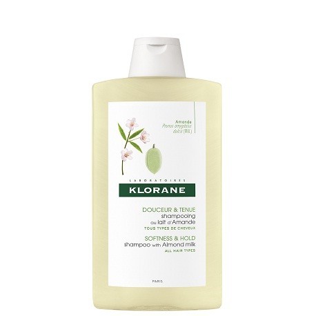 KLORANE CHAMPU LECHE DE ALMENDRA 400ML.