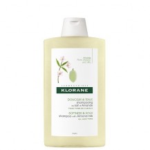 KLORANE CHAMPU LECHE DE ALMENDRA 400ML.