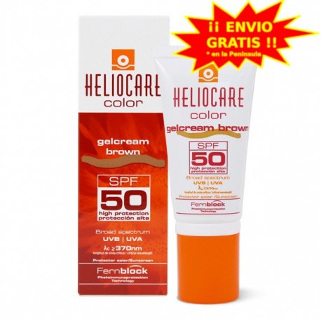 HELIOCARE GELCREAM SPF 50 COLOR BROWN 50ML