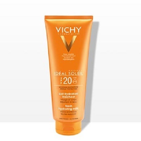 VICHY IDEAL SOLEIL LECHE HIDRATANTE CARA Y CUERPO SPF 20 300ML