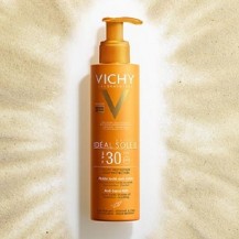 VICHY IDEAL SOLEIL LECHE FLUIDA ANTIARENA SPF 30 200ML