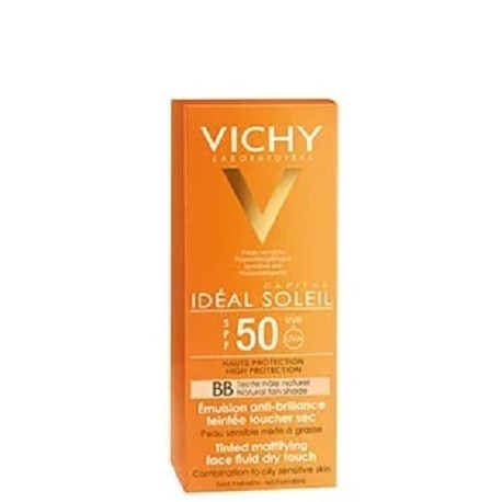 VICHY IDEAL SOLEIL BB EMULSION TACTO SECO SPF 50+ 50ML