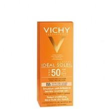 VICHY IDEAL SOLEIL BB EMULSION TACTO SECO SPF 50+ 50ML