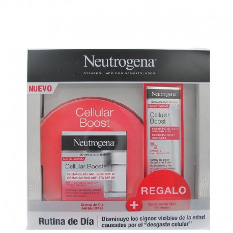 NEUTROGENA CELLULAR BOOST CREMA DIA + CONTORNO 50ML.