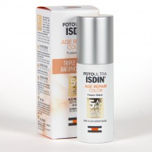 ISDIN FOTOPROTECTOR FOTOULTRA AGE REPAIR COLOR FUSION WATER SPF 50+ 50ML.