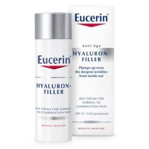 EUCERIN HYALURON-FILLER CREMA DIA PIEL SECA 50ML.