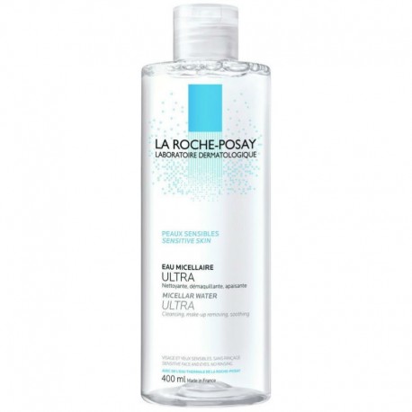 LA ROCHE POSAY AGUA MICELAR ULTRA PIEL REACTIVA 400ML.