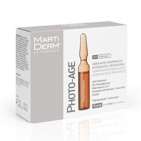 MARTIDERM PLATINUM PHOTO-AGE 10 AMPOLLAS