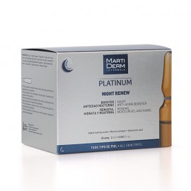 MARTIDERM PLATINUM NIGHT RENEW 10 AMPOLLAS