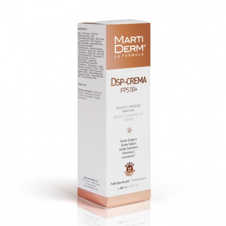 MARTIDERM DSP-CREMA FPS-50+ 40ML.