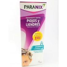 PARANIX CHAMPU CONTRA PIOJOS Y LIENDRES 200ML.