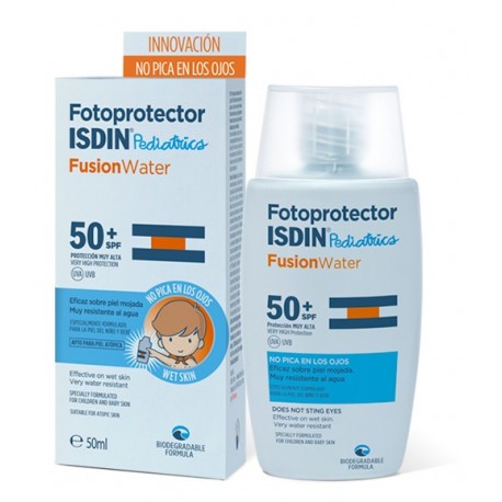ISDIN FOTOPROTECTOR PEDIATRICS FUSION WATER SPF 50+ 50ML
