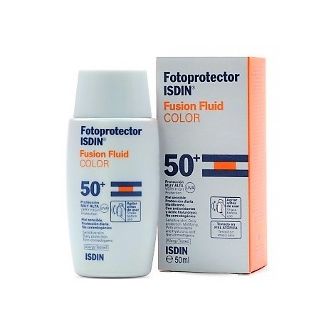 ISDIN FOTOPROTECTOR FUSION FLUID COLOR SPF 50+ 50ML